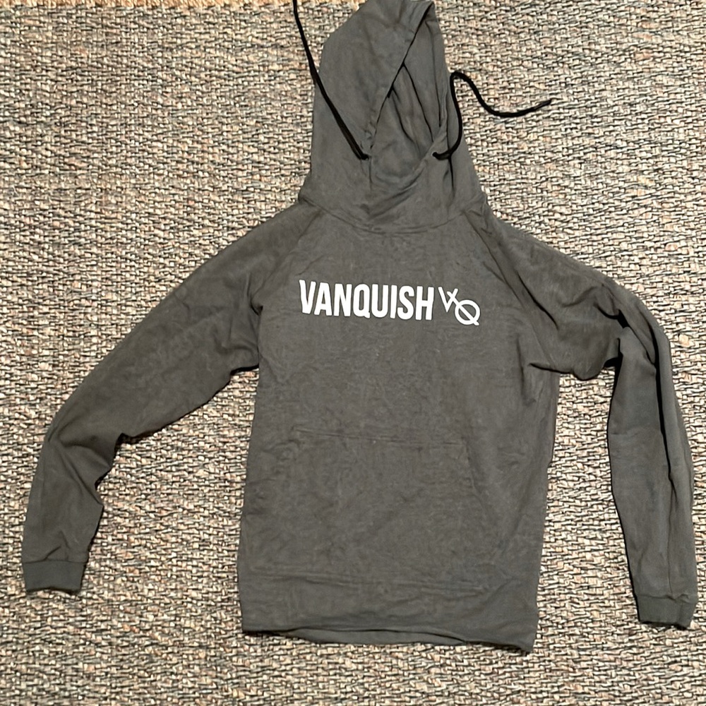 Gray Men’s medium workout hoodie